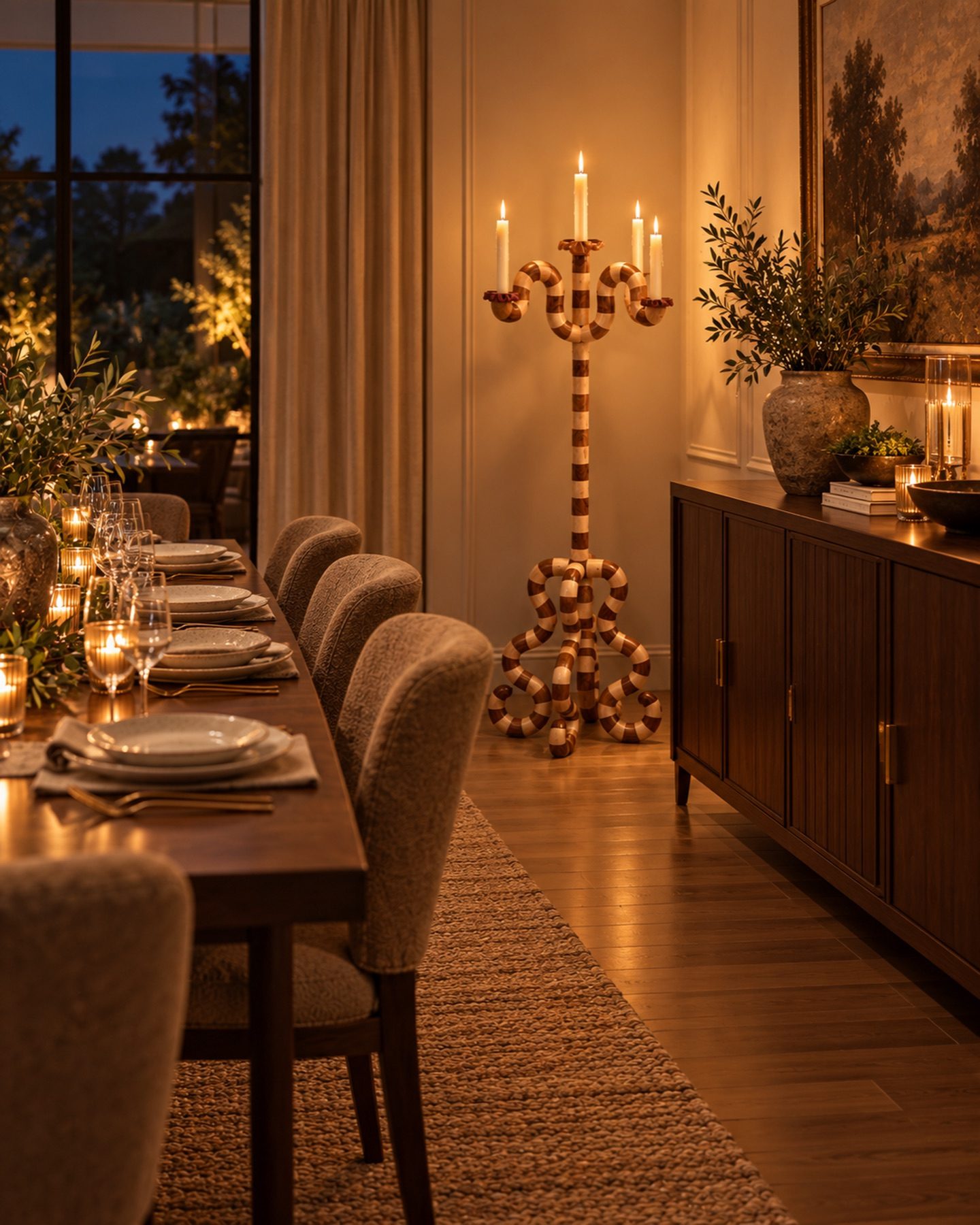 ellelle CC-FG, floor candelabra